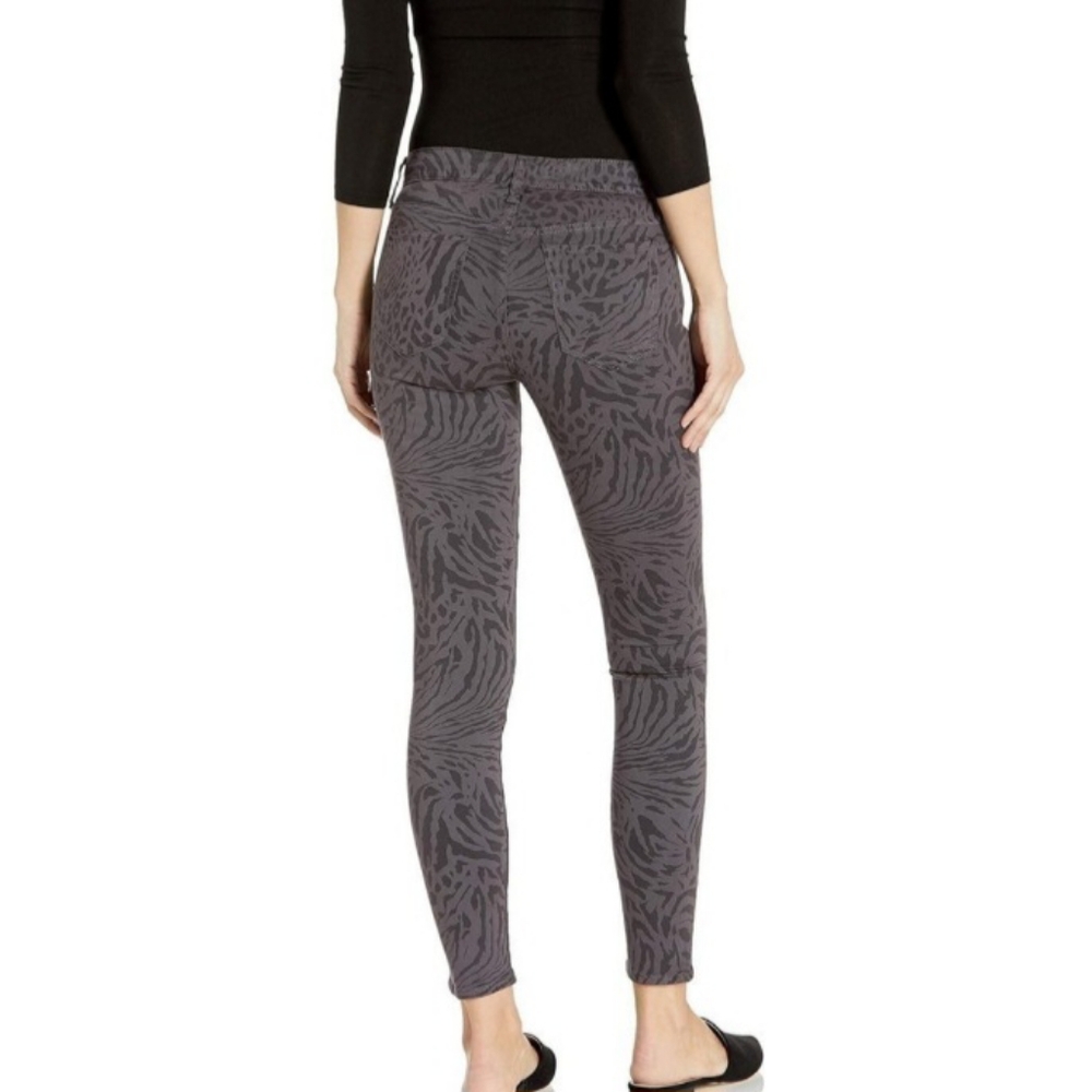 NWT Joe's Jean's The Icon Gray Animal Print Ankle Mid Rise Skinny Jeans … - Picture 3 of 15